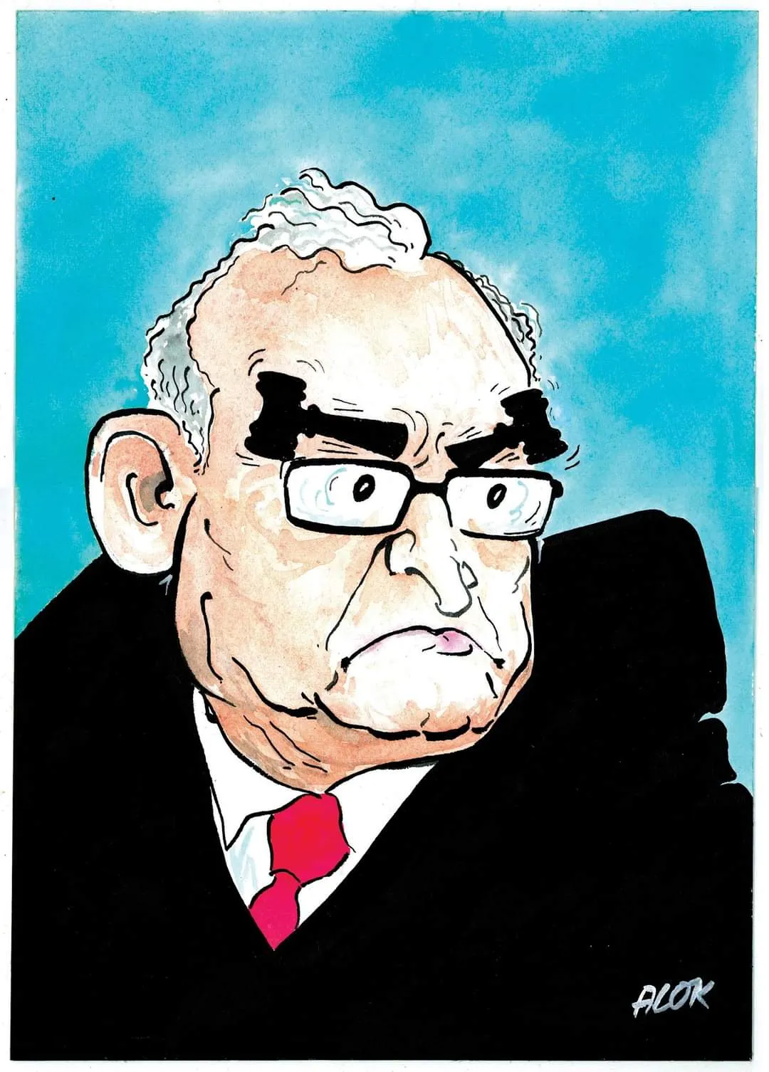 Markandeya Katju caricature