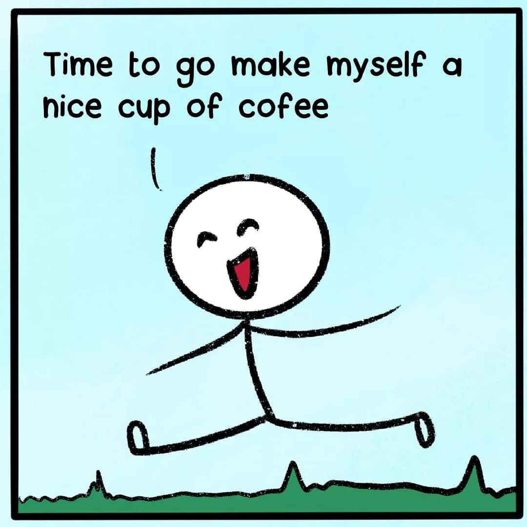 When you make shit coffee