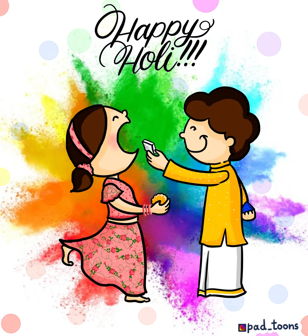 Happiee Holi🎨🌸