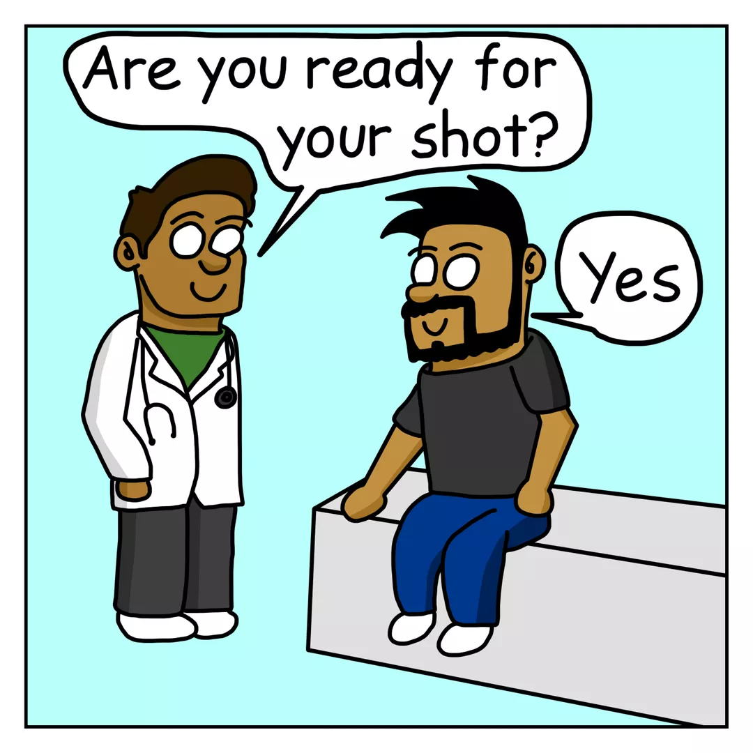 I got vaccinated